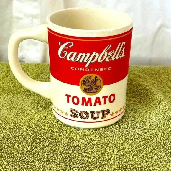 Vintage Collectible 1968 Campbells Condensed Tomato Soup Coffee Cup Made in USA - Picture 1 of 4